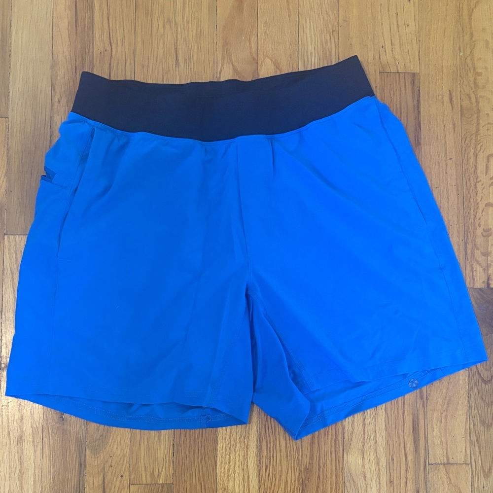 Lululemon Athletica Electric Blue Athletic Shorts
